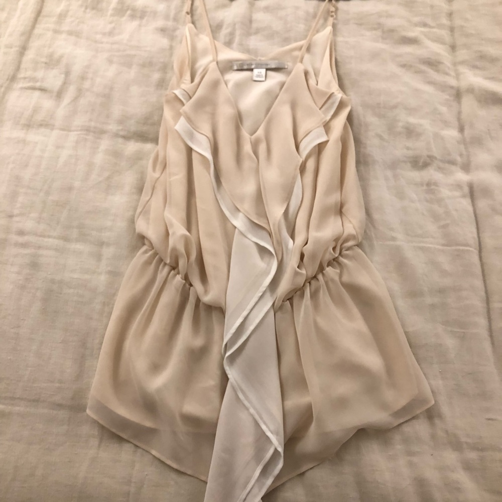 Ruffle tank
